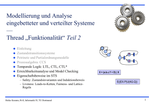 Modellierung und Analyse eingebetteter und verteilter