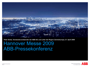 Hannover Messe PK 2009_Smits