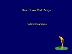 Fall Bear Creek Golf Range Präsentation