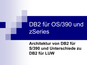 DB2 für OS/390 und zSeries