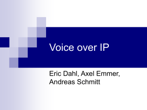 1. Was ist Voice over IP?