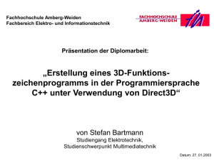 Diplomarbeitsvortrag (PPT