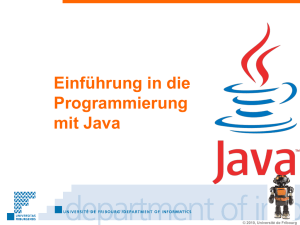 Beispiel in Java