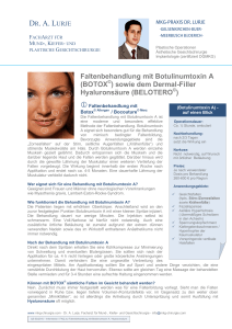 BOTOX - MKG Praxis Dr. Lurje / Praxis f&uuml;r Mund