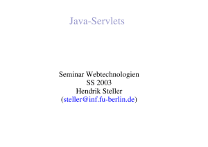 Java-Servlets