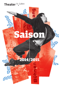 Theater 2014/2015 - Theater St. Gallen