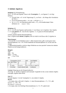 3. Initiale Algebren