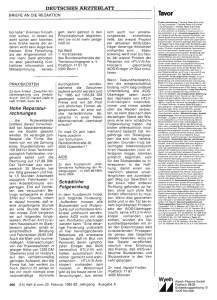 Deutsches Ärzteblatt 1985: A-466