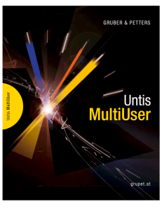 Untis MultiUser - Stundenplanprogramm Untis