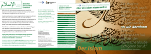 Der Islam - Katholische Aktion Erzdiözese Wien