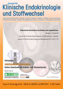 Diabetische Ketoazidose bei Kindern und Jugendlichen