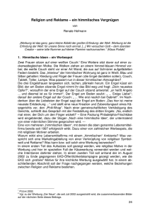 Religion und Reklame &ndash; ein himmlisches Vergn&uuml;gen - Theo-Web