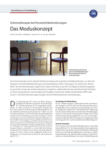 Schematherapie bei Pers&ouml;nlichkeitsst&ouml;rungen