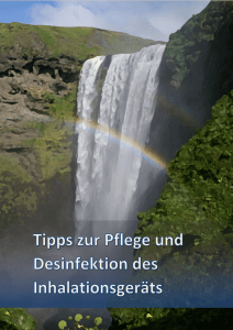 3.3. Desinfizieren des Verneblers