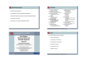 Grundlagen: Rechnernetze und Verteilte Systeme Kapitel 5: Internet