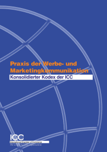 Konsolidierter Kodex der ICC