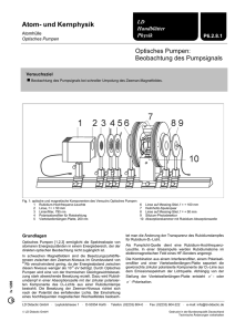 P6.2.8.1 Optisches Pumpen