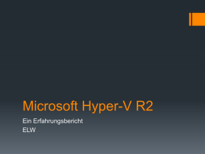Hyper-V R2 - carpediem.de