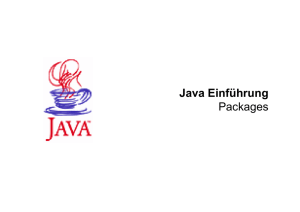 Java - Packages - Michael Hahsler