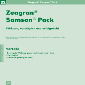 Zeagran® Samson® Pack