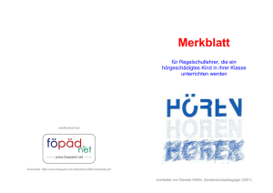 Merkblatt - bei föpäd.net