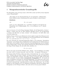 Mengentheoretische Grundbegriffe