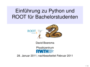 Folien der Vorlesung - Physikzentrum der RWTH Aachen