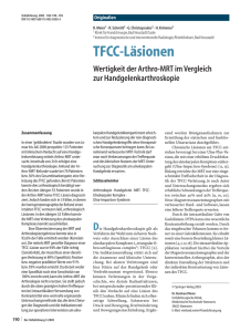 TFCC-Läsionen