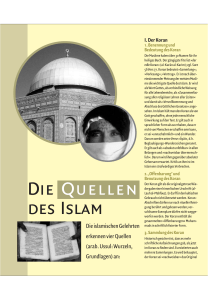 Die Quellen des Islam - EMO