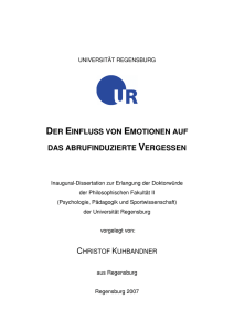 - Publikationsserver der Universität Regensburg