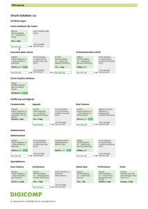 Oracle Database 12c