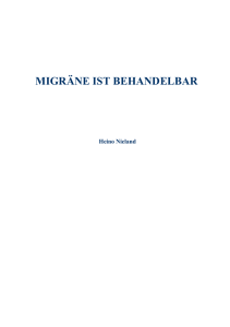 Migräne ist behandelbar - Migräne Praxis Nieland