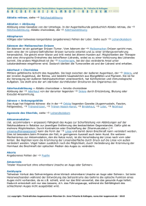 Ophthalmologisches Lexikon