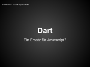 Ein Ersatz für Javascript?