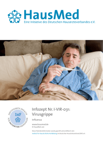 Infozept Nr. I-VIR-031: Virusgrippe