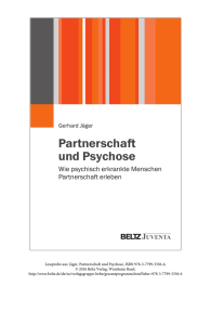 Partnerschaft und Psychose