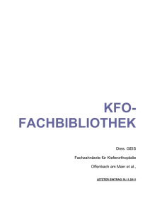 KFO- FACHBIBLIOTHEK