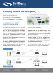 BellEquip Modem Emulator (BME)
