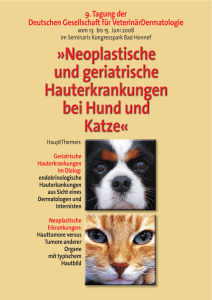 Neoplastische und geriatrische Hauterkrankungenbei Hund