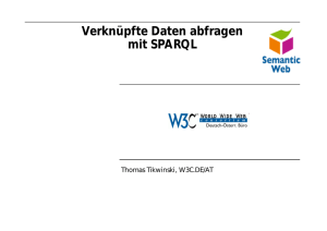 Verknüpfte Daten abfragen mit SPARQL - W3C