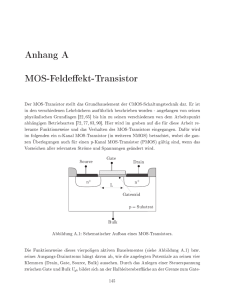 Anhang A MOS-Felde ekt-Transistor
