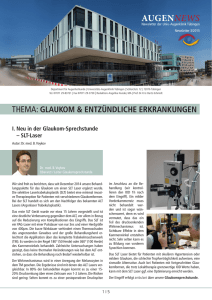 augennews - Universitätsklinikum Tübingen