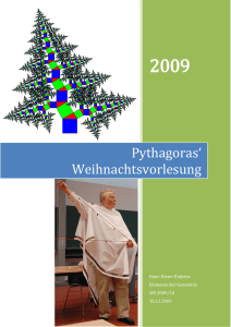 Pythagoras - Prof. Dr. Hans