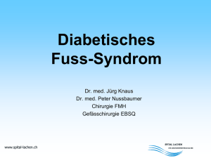 Diabetisches Fuss-Syndrom