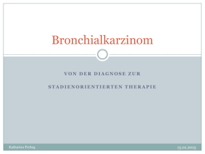 Bronchialkarzinom