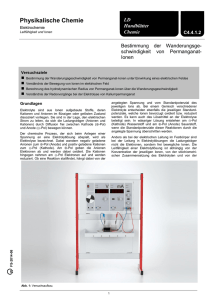 Physikalische Chemie