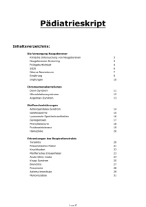 Pädiatrieskript - tobias