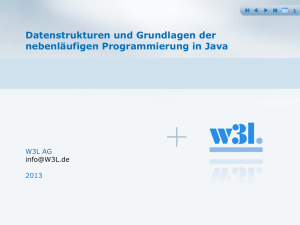 Datenstrukturen und Grundlagen der nebenläufigen