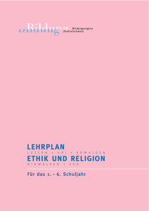 Lehrplan Ethik und Religion