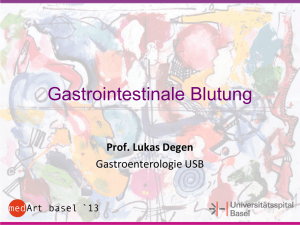 Gastrointestinale Blutung